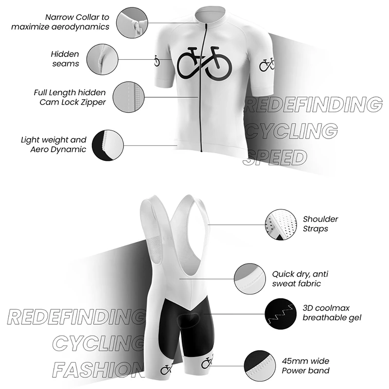 デカトロン サマーロードバイク サイクリングキット メンズ  - Cycling Gear Jersey のレビューと価格