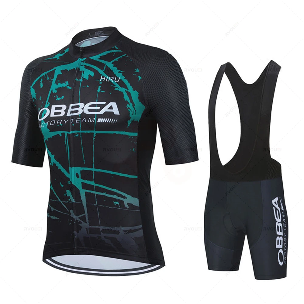 Hiru-通気性のあるサイクリングジャージセット,マウンテン - Cycling Gear Brands のレビューと価格