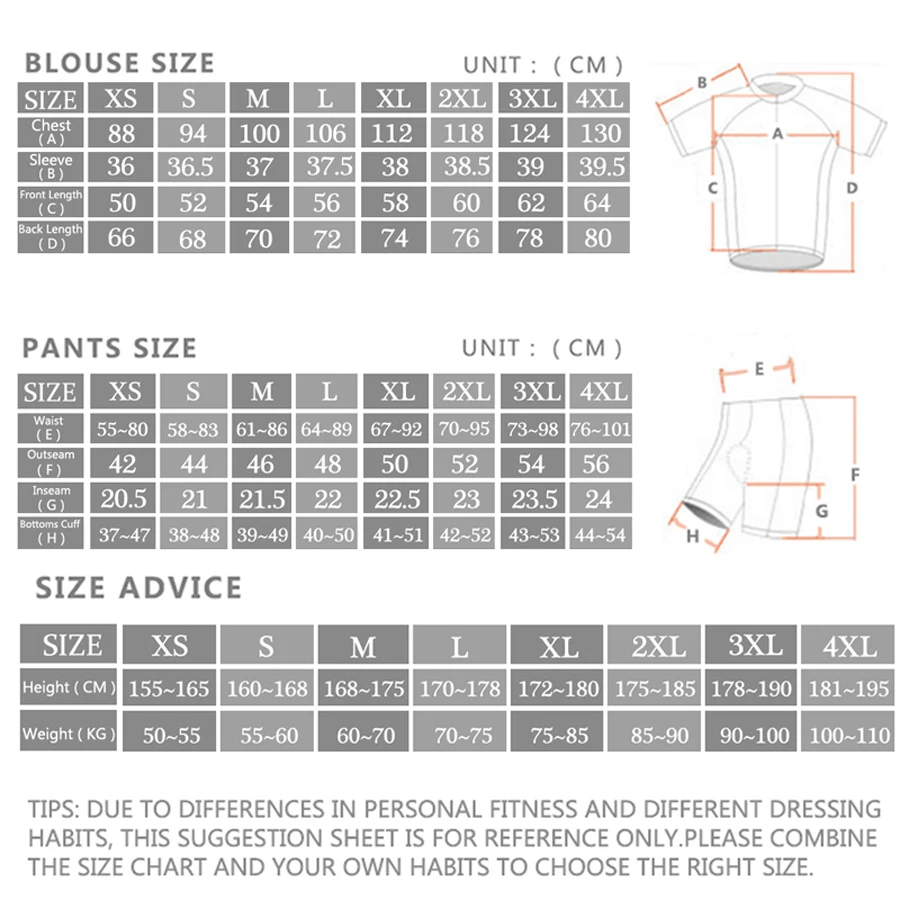 Hiru-通気性のあるサイクリングジャージセット,マウンテン - Cycling Gear Brands のレビューと価格